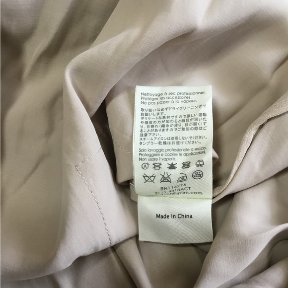 3.1 phillip lim scalloped lae mini tan beige dress size 4 - Picture 8 of 8